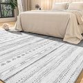 6x9 Area Rugs for Living Room Machine Washable Rug Distressed Indoor Carpet by Tchdio