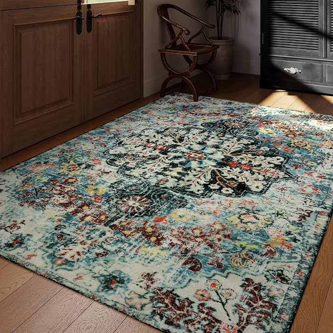 Lahome Area Rugs 6x9, Washable Area Rugs - Image 8