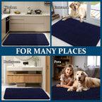 OLANLY Dog Door Mat for Muddy Paws 59x32, Absorbs Moisture and Dirt, Absorbent - Image 8