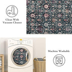 Lahome Moroccan Hallway Rug, Ultra-Thin Oriental Carpet - Image 3