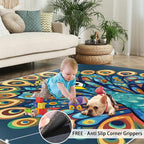 Boho Peacock Rugs for Living Room - Image 5