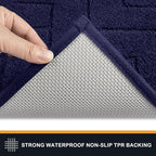 PURRUGS Easy Care Area Rug 6ft x 9ft, Non-Slip Machine Washable Entry Rug - Image 5