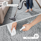 Fluffy Rug Shaggy Area Rug, Small Bedside Rug, Soft Fluffy Shaggy Entryway - Image 7