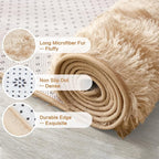 Andency 8x10 Area Rugs for Living Room, Non-Slip Fluffy Soft Large Shag Bedroom - Image 6