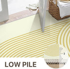 Bavni Area Rugs 8x10, Modern Soft Bedroom Rug, Machine Washable Rug Non Slip - Image 6