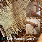 LUMI Handwoven Jute Door Mat, Non-Slip Durable Entryway Mat - Image 4