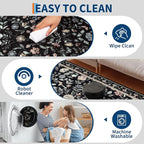 GarveeHome Washable Runner Rug 2.5 x 8 Non-Slip Non-Shedding Soft Vintage - Image 2