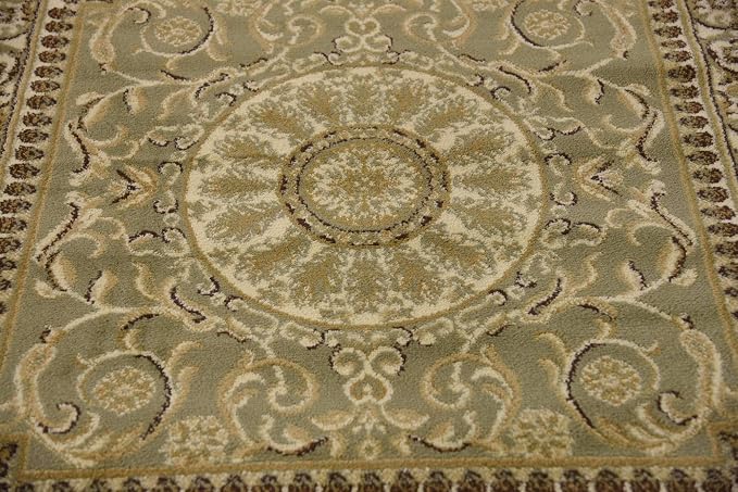 Unique Loom Versailles Collection Traditional Classic Medallion Floral Motif - Image 6