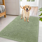 OLANLY Dog Door Mat for Muddy Paws 44x32, Absorbs Moisture and Dirt, Absorbent by OLANLY