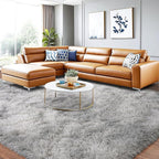 Large Soft Fluffy Rugs for Bedroom, Anti-Skid Indoor Carpet Nursery Rugs for - Image 4
