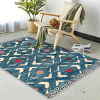 KILOCOCO Area Rug 3'x5' Rug for Entryway Washable Printed Bedroom Rugs Non Slip - Image 8