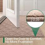 LUMI Indoor Door Mat, Absorbent Non-Slip Thin Doormat, Washable Door Mats - Image 3