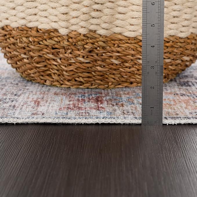 Bloom Rugs Caria Washable Non-Slip 4x6 Rug - Image 9