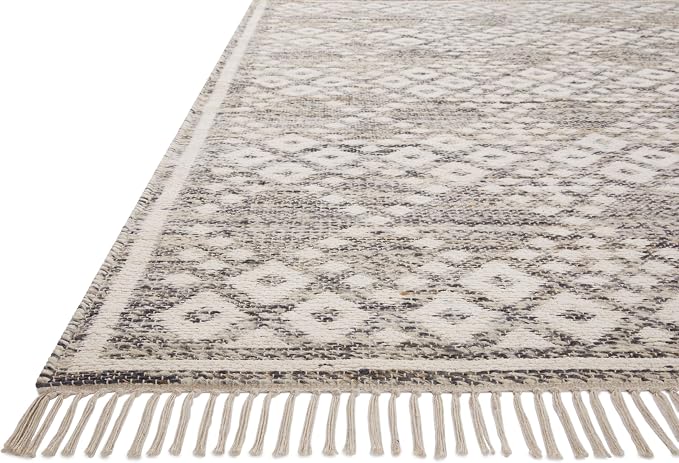 Loloi Angela Rose Rivers Collection RIV-01 Denim/Ivory 9'-3" x 13' Reversible - Image 5