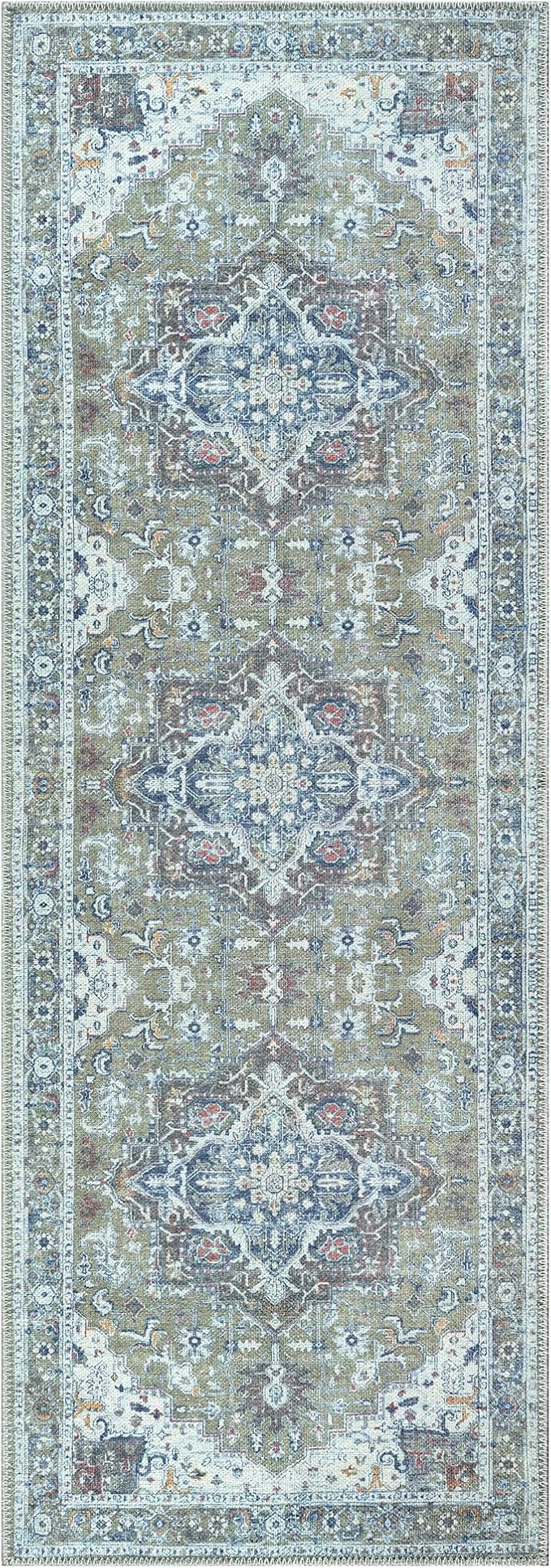 Bloom Rugs Washable Non-Slip 12 ft Runner - Image 2