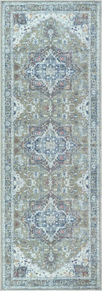 Bloom Rugs Washable Non-Slip 12 ft Runner - Image 2
