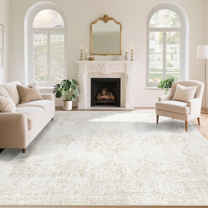 Vintage Living Room Area Rug by AOYAOMI