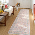 Lahome Floral Washable Kitchen Runner Rug, 2x6 Runners by Lahome