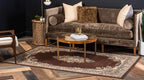 Unique Loom Reza Collection Traditional Persian Style Area Rug, 8 x 10 ft - Image 3