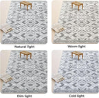KILOCOCO Boho Kitchen Runner Rug 2x6 Washable Runner Rug, Soft Runners - Image 2