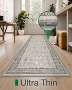 LUMI Washable Kitchen Rug, 23x59 Non-Slip Indoor Hallway Runner, Soft Low Pile - Image 3