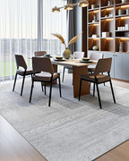 VEVOR 10 x 14 ft Area Rug Large Washable Rug Non-Slip and Tear-Resistant Soft - Image 5
