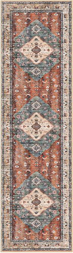 KOZYFLY Long Runners for Hallways 3x10 Ft Washable Kitchen Runner Rug Boho - Image 8