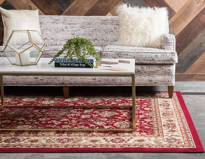 Unique Loom Sialk Hill Collection Area Rug - Image 3