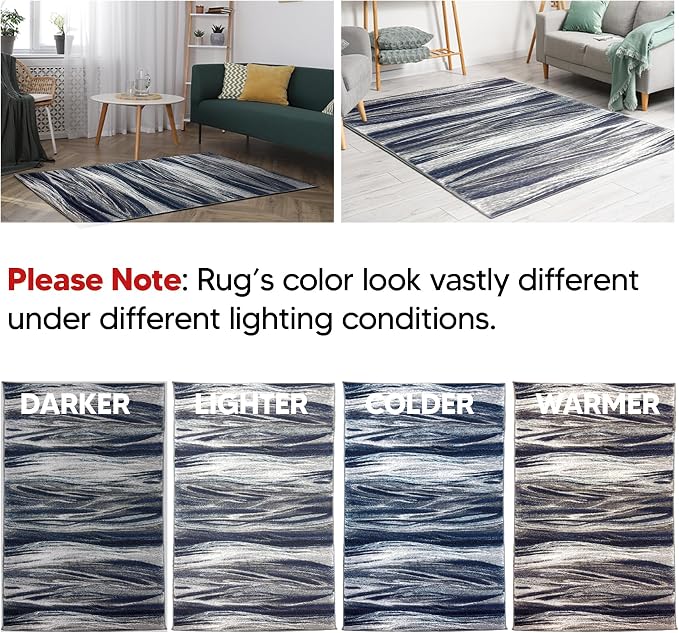 Keen Home Design Area Rugs - 10ft Round Non-Shedding - Image 4