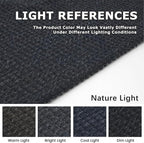 KOZYFLY Washable Area Rug 6x9 ft Rubber Backed Non Slip Rugs - Image 3