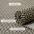 Hallway Runner Rug 3x5, Washable Kitchen Runners Non Slip, Ultra Thin Entryway - Image 5