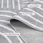 Lahome Abstract Area Rug 5x7, Soft Washable Rugs - Image 6