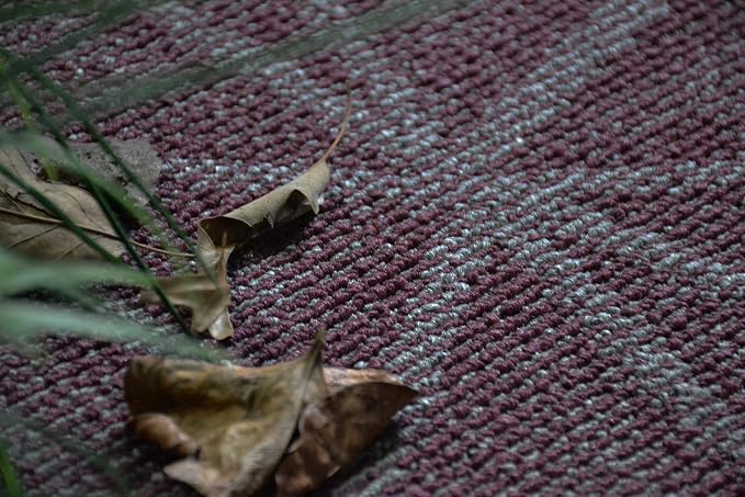 Furnish my Place Geometrical Pattern Indoor/Outdoor Refine Burgundy Abstract - Image 6