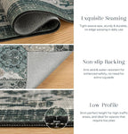 Phantoscope Washable Area Rug 8'x10' Non-Slip, Vintage Boho Rugs - Image 5