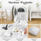 6x9 Vintage Washable Area Rugs Boho Medallion Large Distressed Retro Accent - Image 5