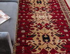 Unique Loom Taftan Collection Border Geometric Tribal Inspired Design Area Rug - Image 6