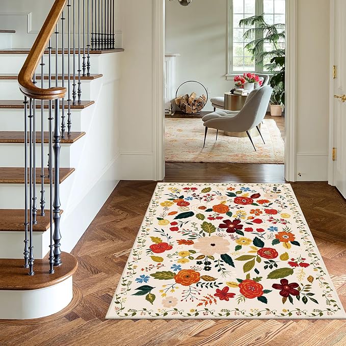 U'Artlines Indoor Door Mat Entrance Rug 2'x3'Soft Non Slip Machine Washable - Image 7