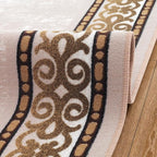 Antep Rugs Alfombras Bordered Modern 3x5 Non-Slip Low Pile Rubber Backing - Image 8