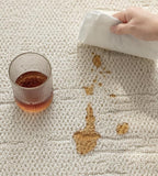 jxgzyy Beige Area Rug Solid, 0.36'' Thick Low Pile Textured Rug - Image 7