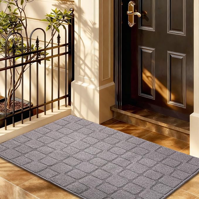 Front Door Mat Outside Entrance, Outdoor Indoor Door Mats by Unknown