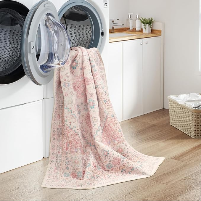 zesthome Pink Rug - Image 6