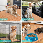 OLANLY Dog Door Mat for Muddy Paws 59x20, Absorbs Moisture and Dirt, Absorbent - Image 7