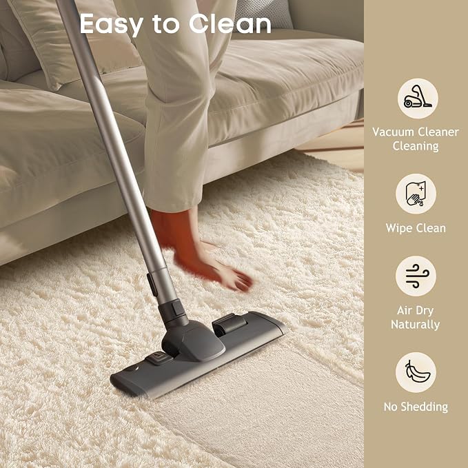 Ophanie 2x8 Runner Rug for Hallway, Upgrade Non-Slip Fluffy Soft Bedside Rugs - Image 6