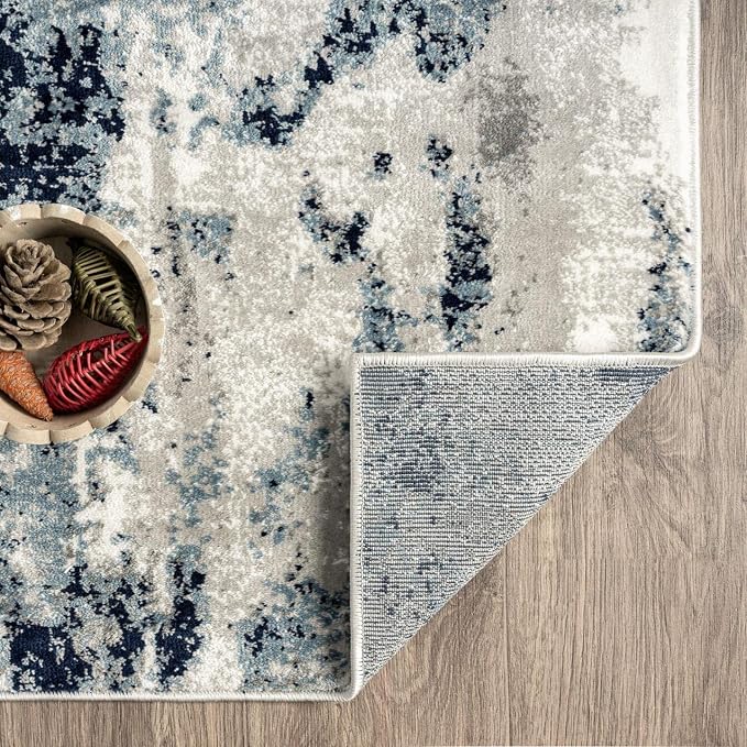LUXE WEAVERS Kimberly Collection Ivory 9x12 Modern Abstract Area Rug - Image 8