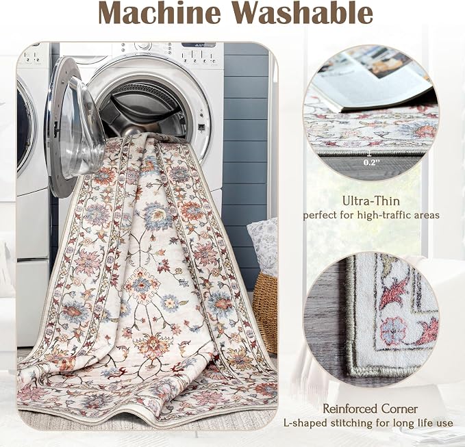 Washable Area Rug 4x6 - Image 3