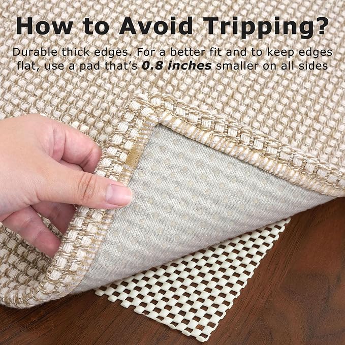 KOZYFLY Rugs for Entryway 3x5 ft Washable Area Rug Non Slip Rubber Backed Entry - Image 5