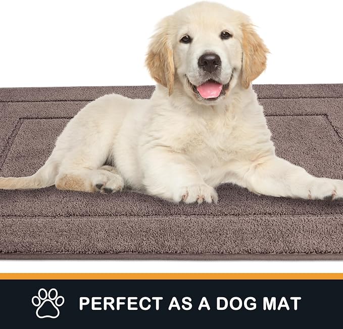 PURRUGS Dirt Trapping Door Mat 24" x 59", Non-Slip/Skid Machine Washable - Image 4