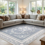 SOULFUL Medium Pile 8x10 Rugs for Living Room by SOULFUL