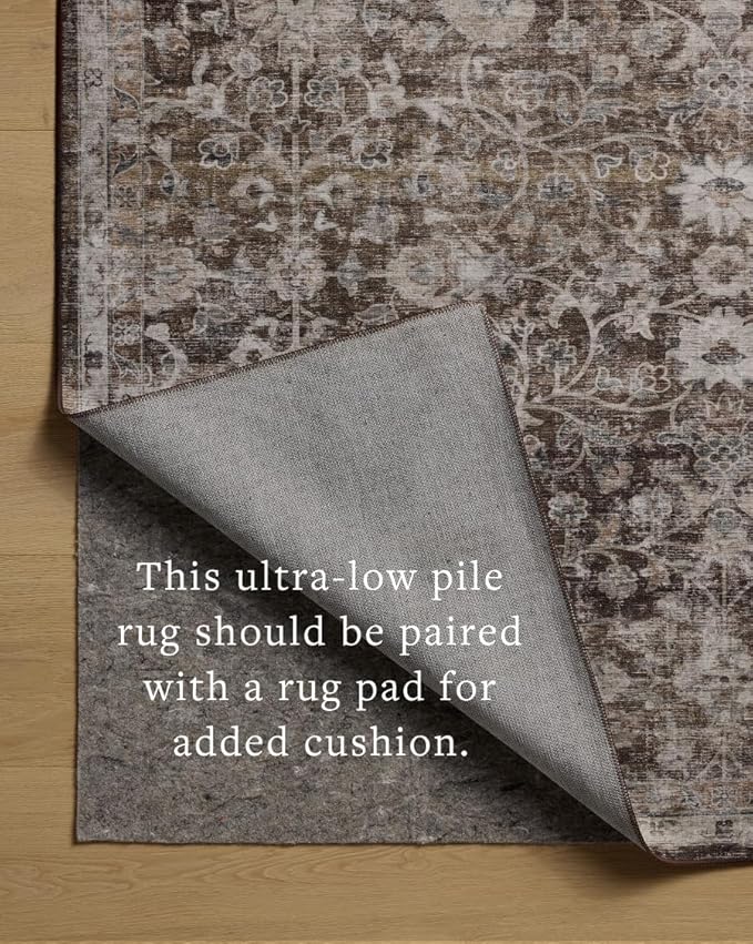 Loloi Amber Lewis Josie Collection JOS-02 Earth/Natural 2'-6" x 10'-0" - Image 2