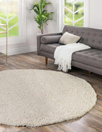 Unique Loom Solid Shag Collection Area Rug - Image 5